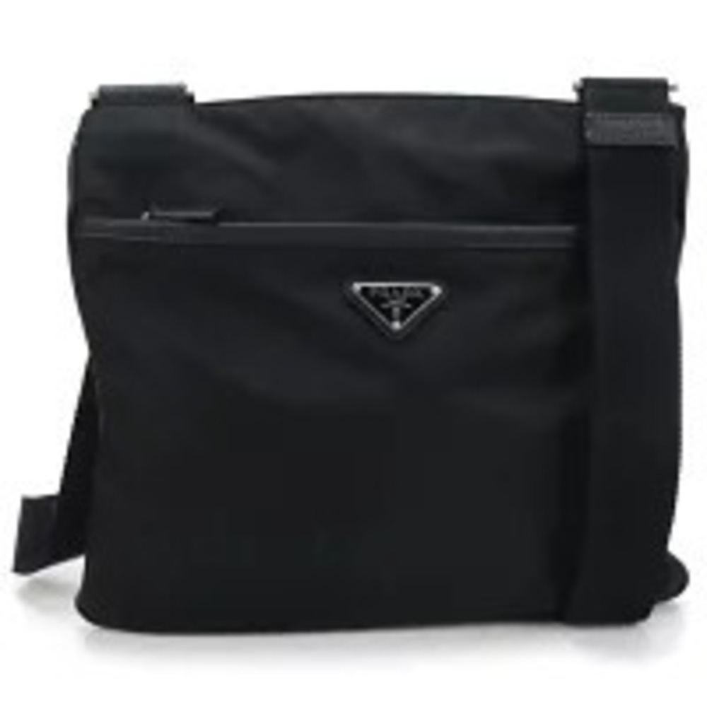 Prada Tessuto Crossbody Bag Black